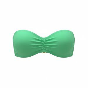 Victoria's Secret The Fabulous Mint Green Ruched Bandeau Bikini Top - Size 34B